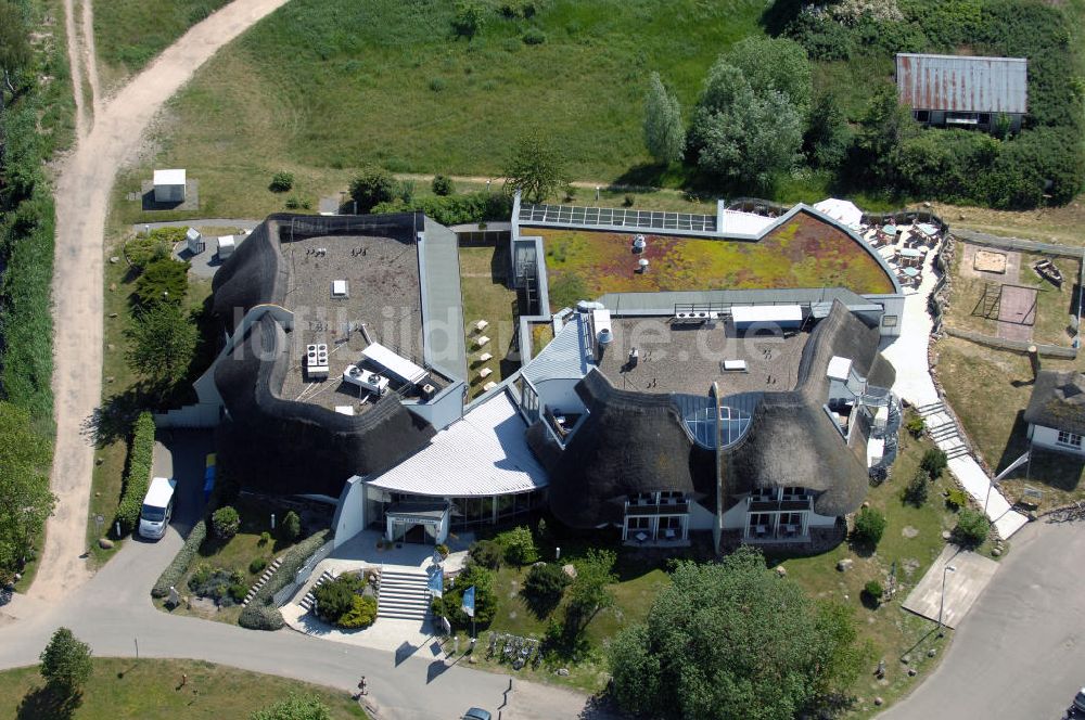 Luftbild Baabe - Hotel Solthus am See auf der Insel Rügen im Ostseebad Baabe