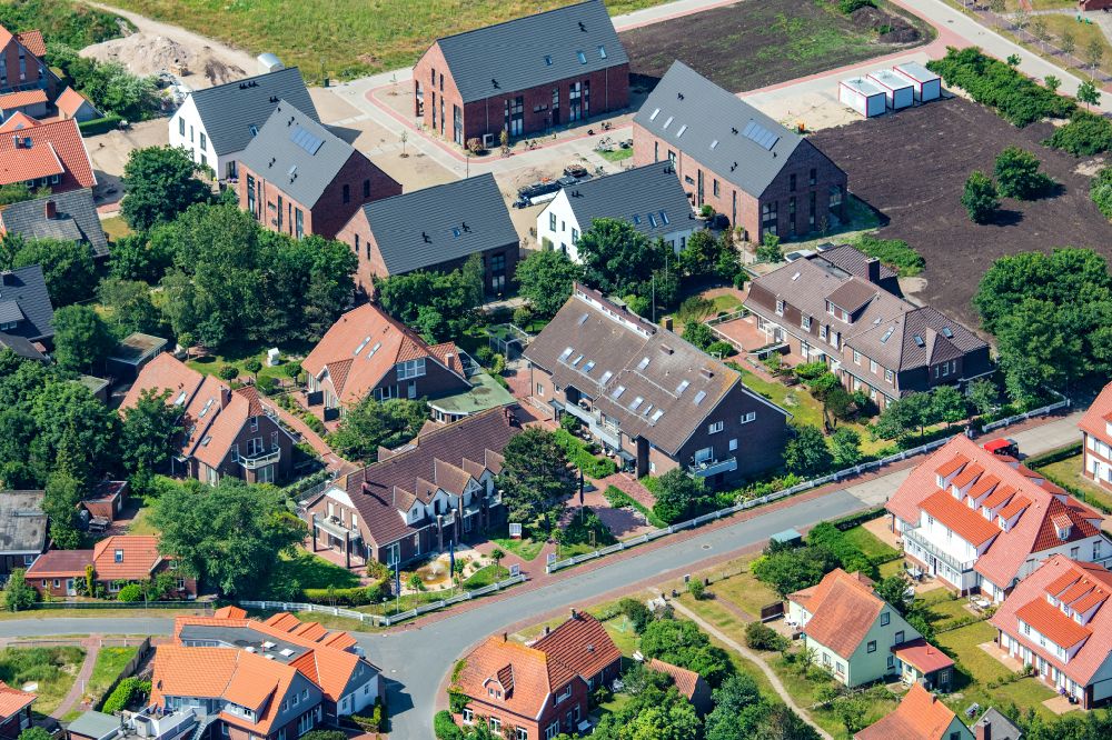 Luftaufnahme Langeoog - Hotelanlage Hotel Upstalsboom Langeoog in Langeoog im Bundesland Niedersachsen, Deutschland