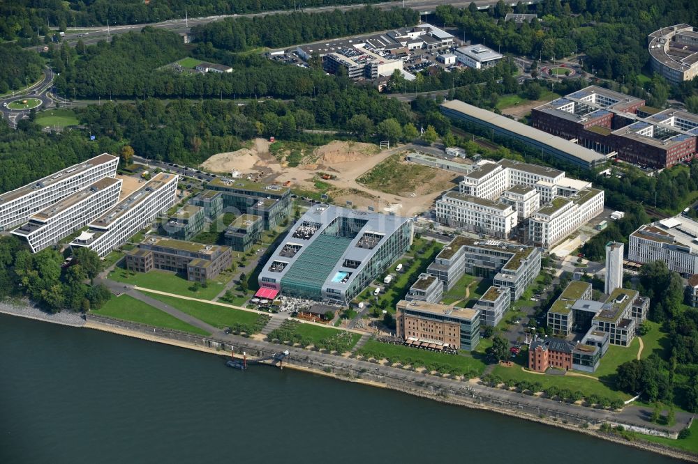 Luftbild Bonn - Hotelanlage Kameha Grand Bonn in Bonn im Bundesland Nordrhein-Westfalen, Deutschland