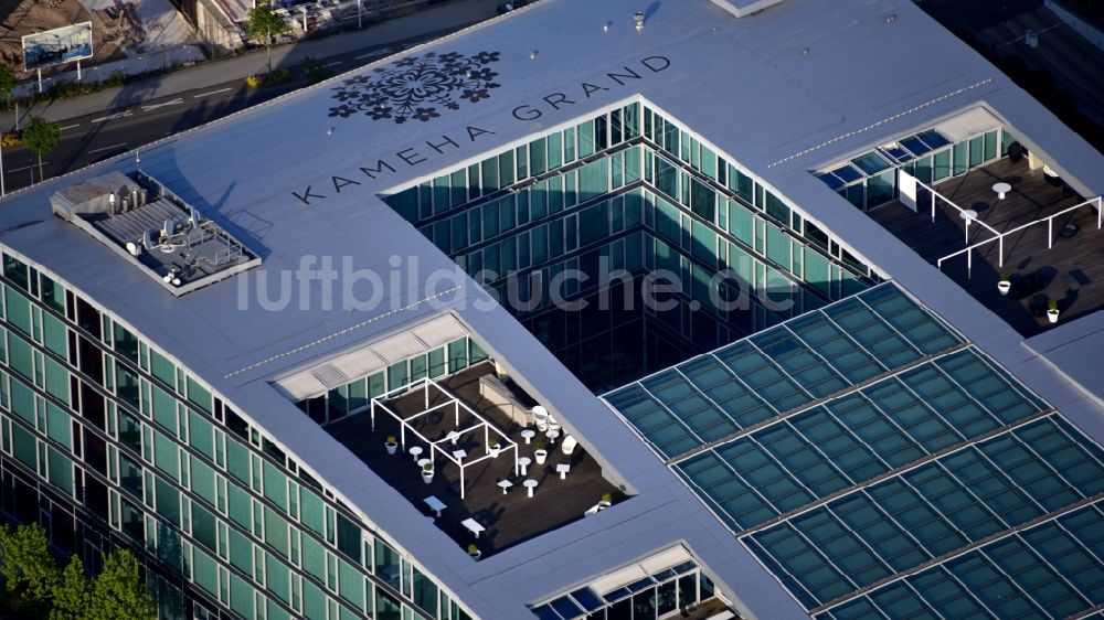 Luftbild Bonn - Hotelanlage Kameha Grand Bonn in Bonn im Bundesland Nordrhein-Westfalen, Deutschland