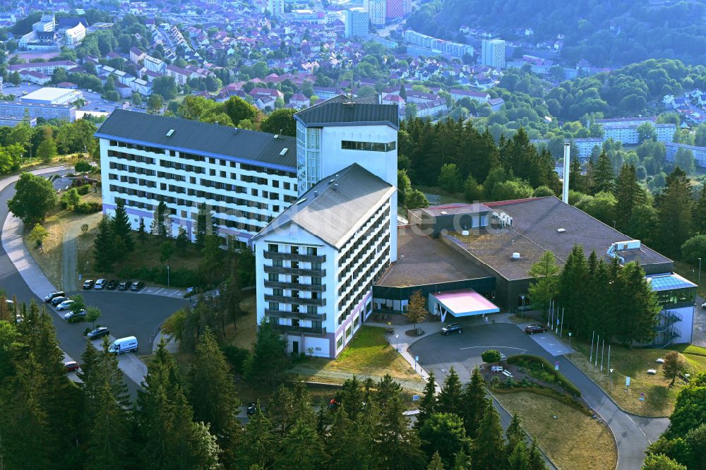 Luftbild Suhl - Hotelanlage Ringberghotel in Suhl im Bundesland Thüringen, Deutschland