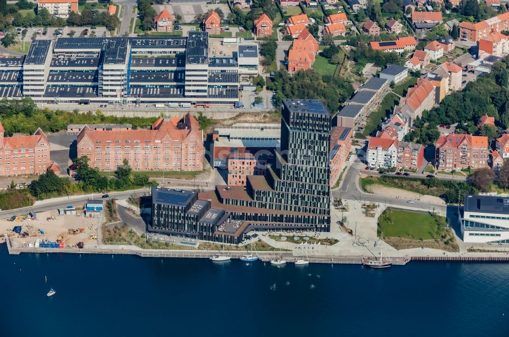 Sonderborg aus der Vogelperspektive: Hotelanlage in Sonderborg in Region Syddanmark, Dänemark