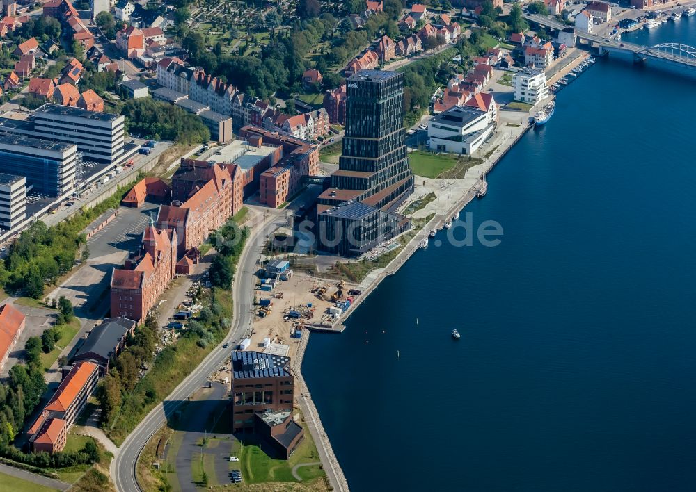 Sonderborg von oben - Hotelanlage in Sonderborg in Region Syddanmark, Dänemark