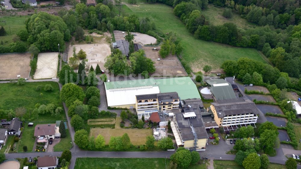 Windhagen aus der Vogelperspektive: Hotelkomplex der DORMERO Hotel AG in Windhagen im Bundesland Rheinland-Pfalz, Deutschland