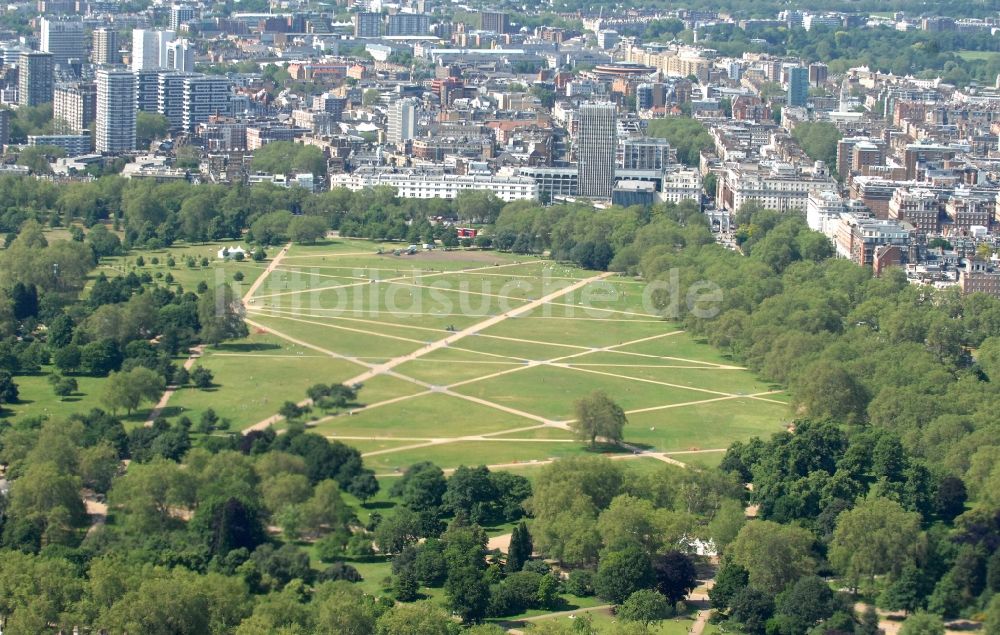 Luftbild London - Hyde Park in London