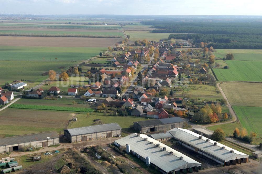 Ihlow von oben - Ihlow in Brandenburg