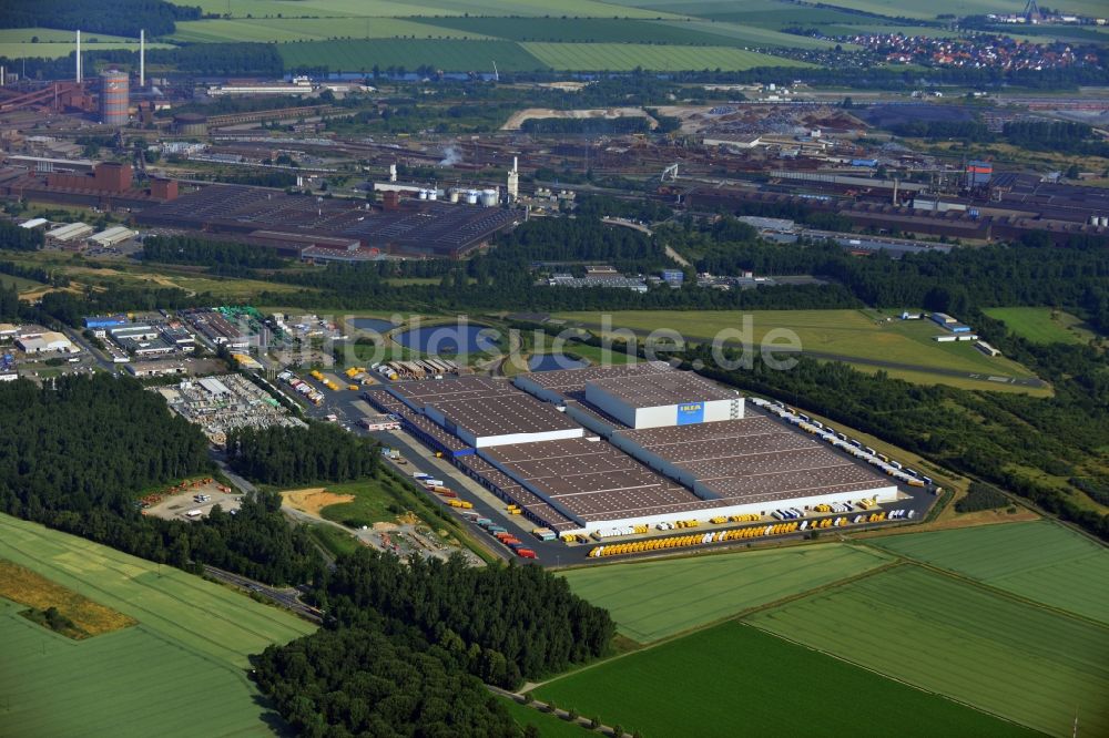 Luftaufnahme Salzgitter - IKEA Distributionscenter in Salzgitter im Bundesland Niedersachsen