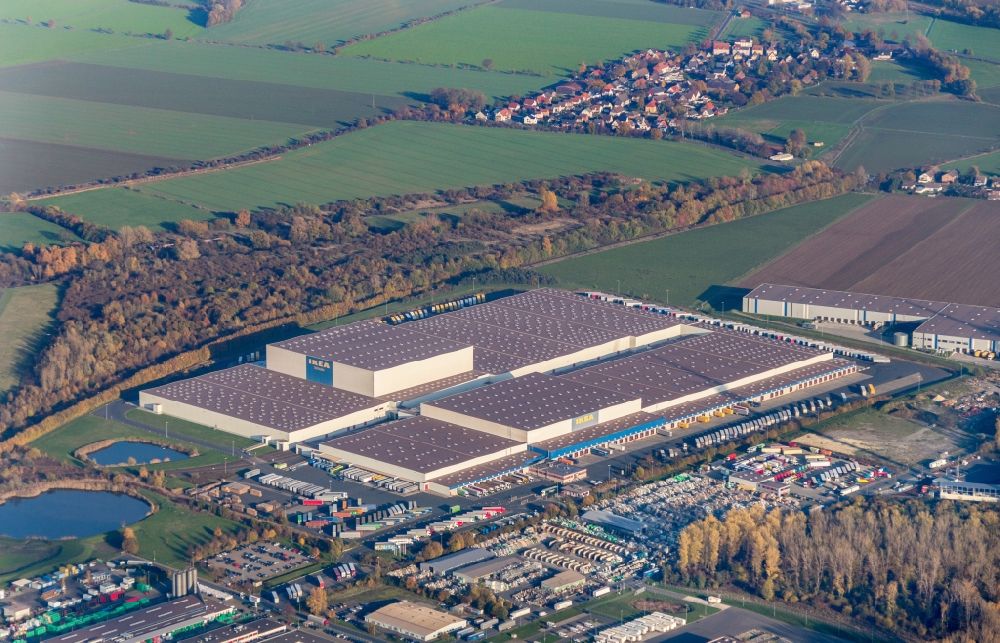 Luftbild Salzgitter - IKEA Distributionscenter in Salzgitter im Bundesland Niedersachsen