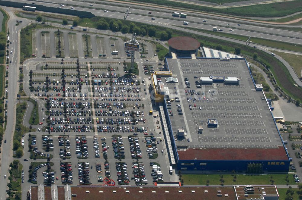 Luftaufnahme Hamburg - IKEA-Einrichtungshaus in Hamburg - Moorfleet