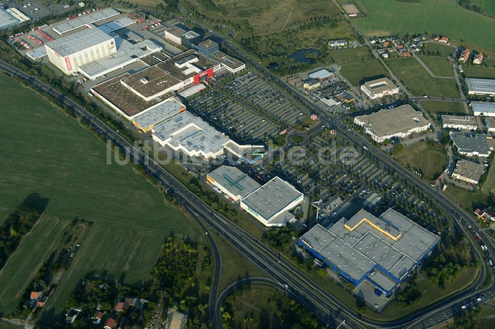 Luftbild Waltersdorf - IKEA Einrichtungshaus in Waltersdorf im Bundesland Brandenburg