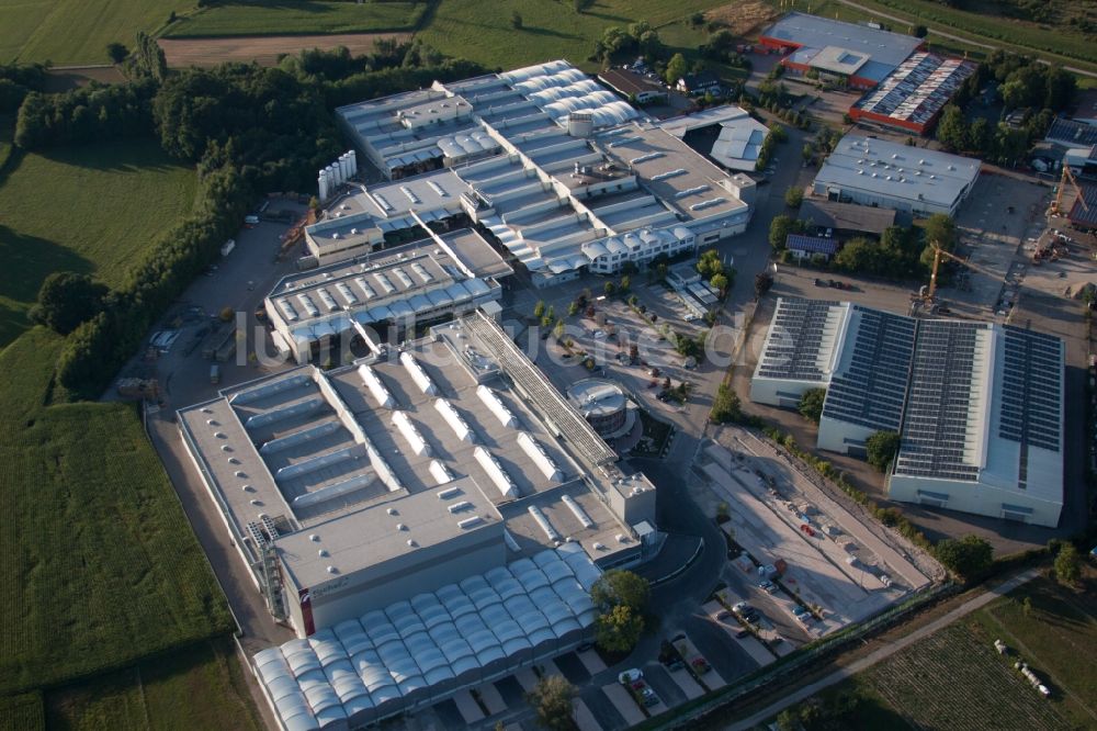 Achern von oben - Industrie- und Gewerbegebiet in Achern im Bundesland Baden-Württemberg, Deutschland
