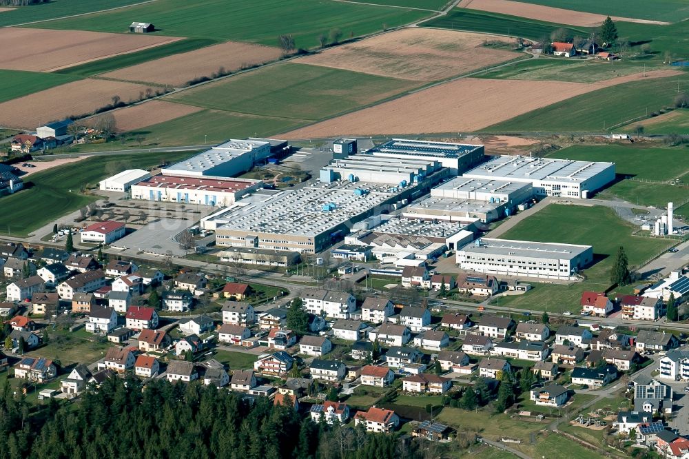 Luftbild Aichhalden - Industrie- und Gewerbegebiet in Aichhalden im Bundesland Baden-Württemberg, Deutschland