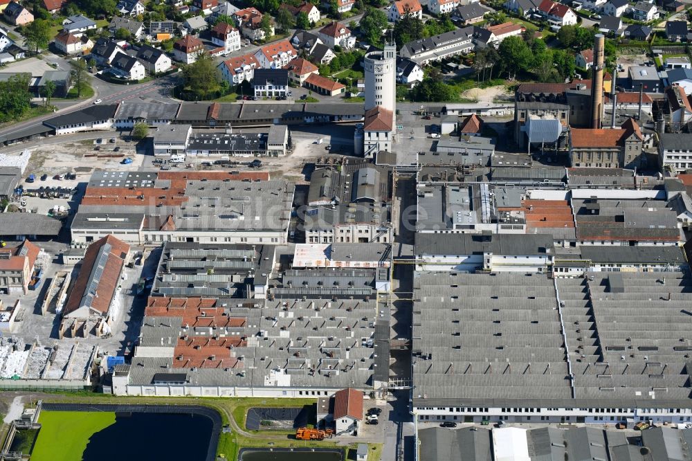 Luftaufnahme Bielefeld - Industrie- und Gewerbegebiet in Bielefeld im Bundesland Nordrhein-Westfalen, Deutschland