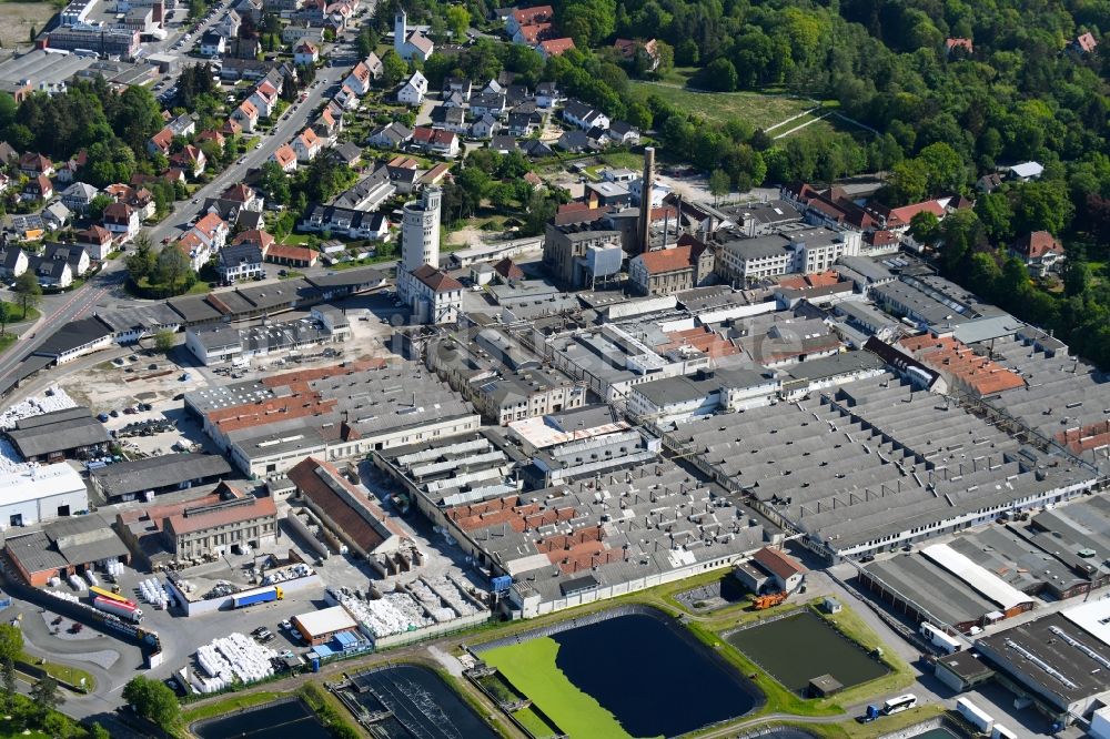 Bielefeld aus der Vogelperspektive: Industrie- und Gewerbegebiet in Bielefeld im Bundesland Nordrhein-Westfalen, Deutschland