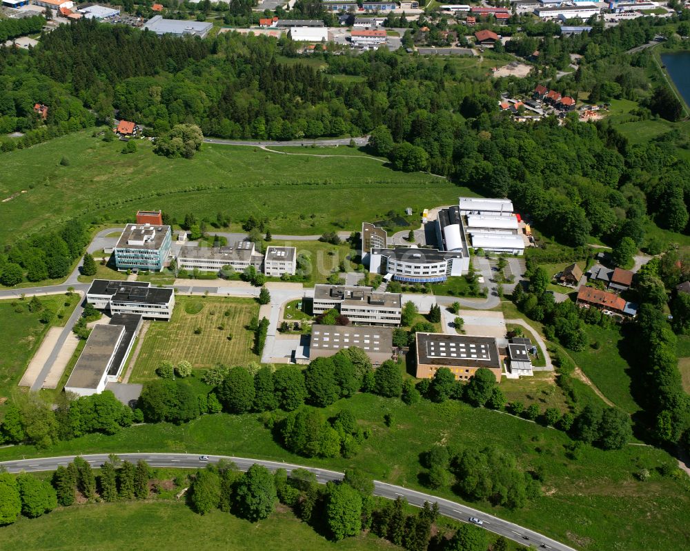 Luftaufnahme Clausthal-Zellerfeld - Industrie- und Gewerbegebiet in Clausthal-Zellerfeld im Bundesland Niedersachsen, Deutschland