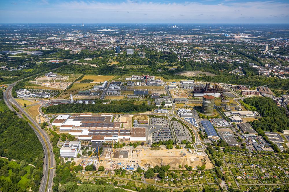 Luftbild Dortmund - Industrie- und Gewerbegebiet in Dortmund im Bundesland Nordrhein-Westfalen, Deutschland