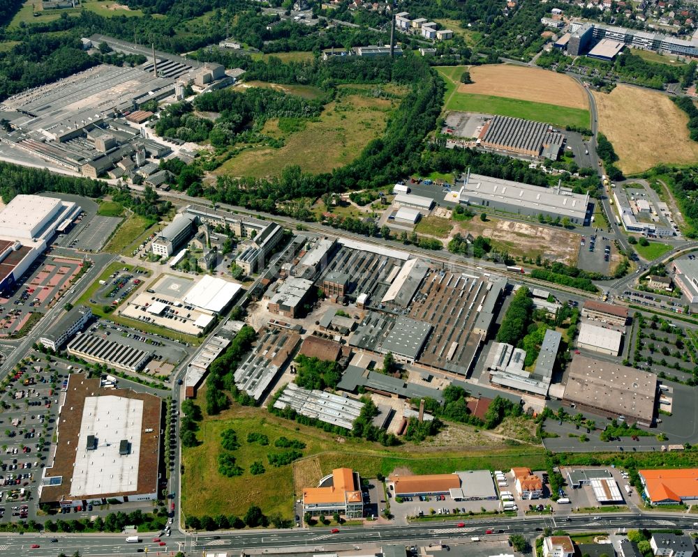 Luftbild Gießen - Industrie- und Gewerbegebiet in Gießen im Bundesland Hessen, Deutschland