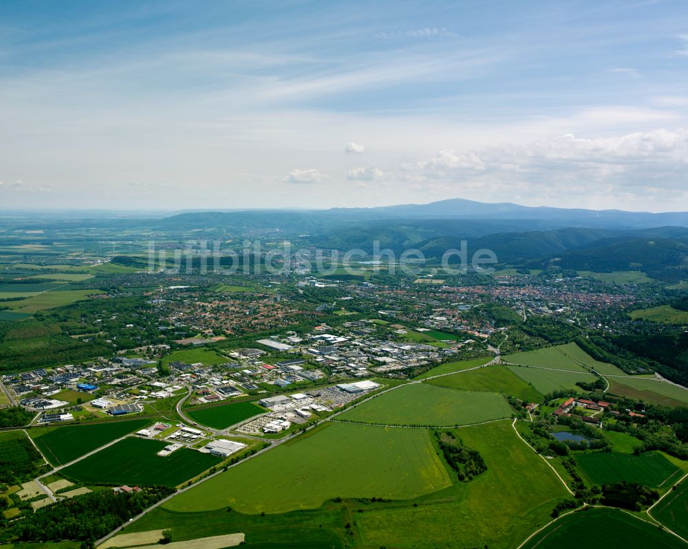 Luftbild Goslar - Industrie- und Gewerbegebiet in Goslar im Bundesland Niedersachsen, Deutschland