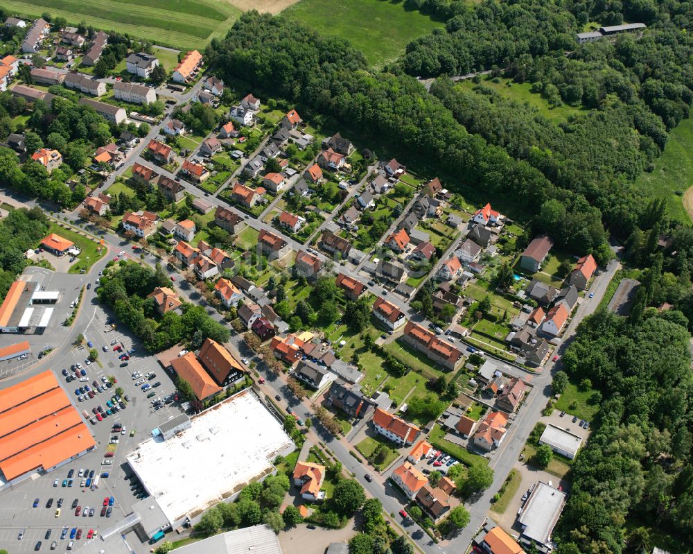 Luftaufnahme Harlingerode - Industrie- und Gewerbegebiet in Harlingerode im Bundesland Niedersachsen, Deutschland