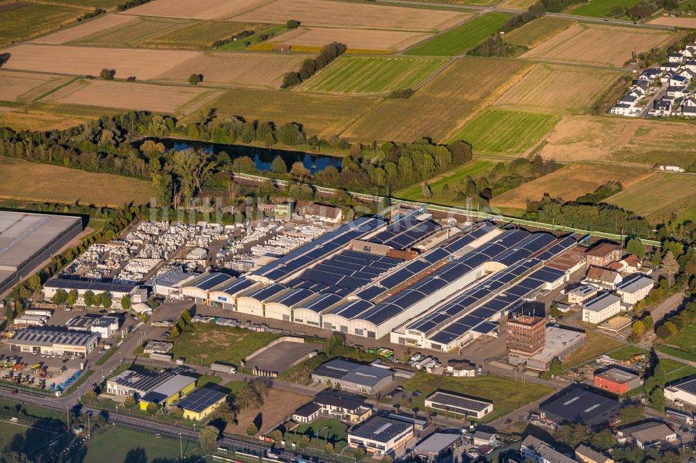 Luftaufnahme Herbolzheim - Industrie- und Gewerbegebiet in Herbolzheim im Bundesland Baden-Württemberg