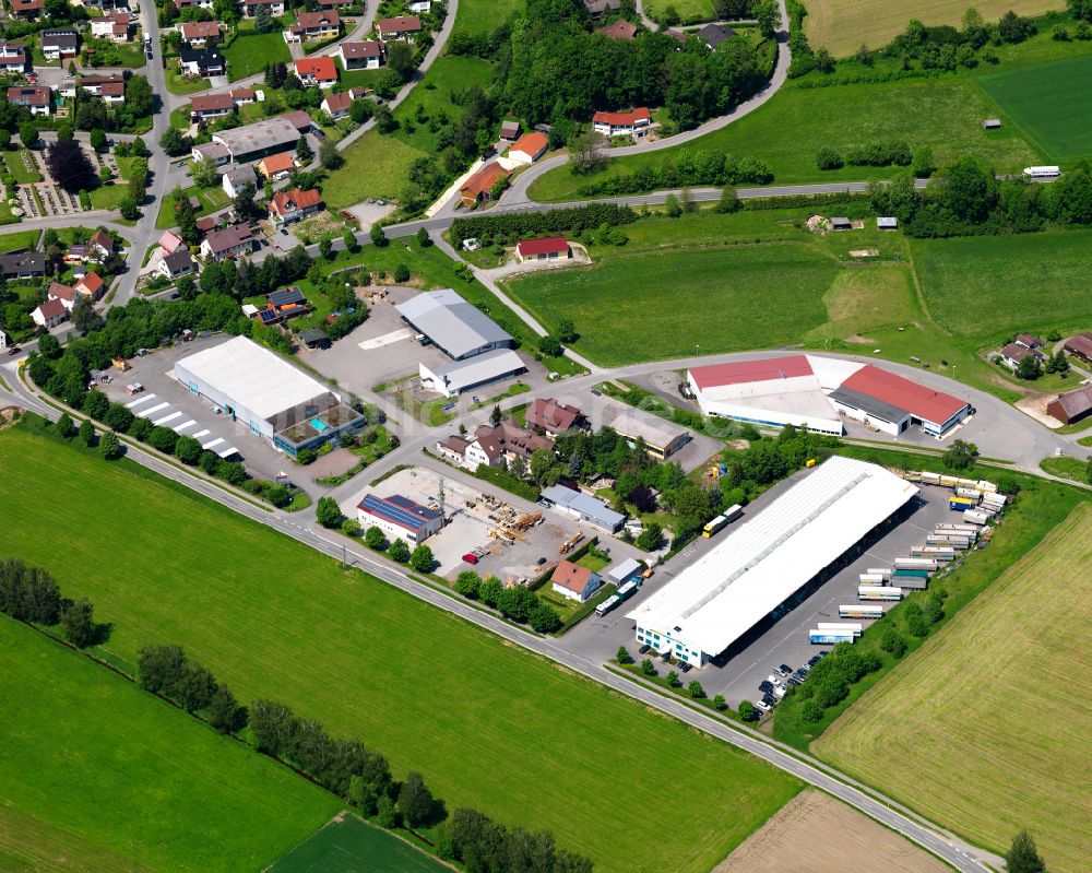 Luftbild Ingoldingen - Industrie- und Gewerbegebiet in Ingoldingen im Bundesland Baden-Württemberg, Deutschland