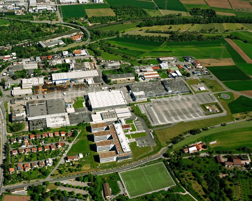 Luftaufnahme Neustadt - Industrie- und Gewerbegebiet in Neustadt im Bundesland Baden-Württemberg, Deutschland