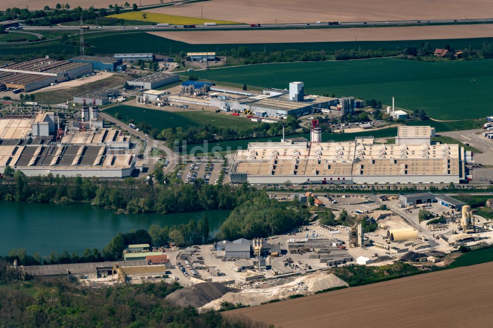 Luftbild Selestat - Industrie- und Gewerbegebiet Nord in Selestat in Grand Est, Frankreich