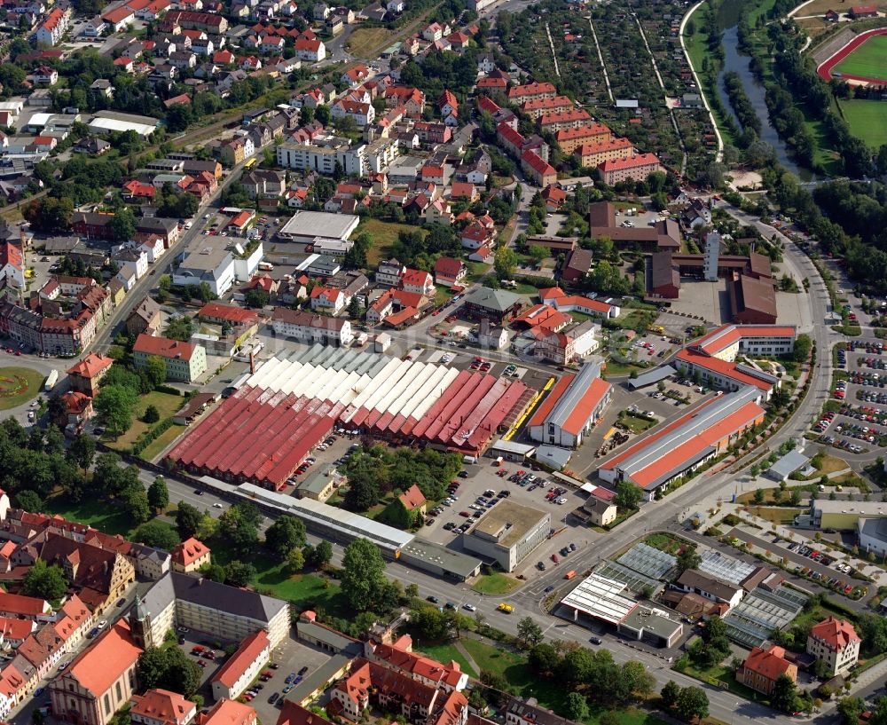 Luftbild Amberg - Industrie- und Gewerbegebiet im Ortsteil Speckmannshof in Amberg im Bundesland Bayern, Deutschland