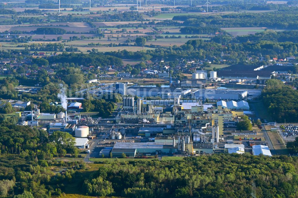 Luftbild Uentrop - Industrie- und Gewerbegebiet in Uentrop im Bundesland Nordrhein-Westfalen, Deutschland