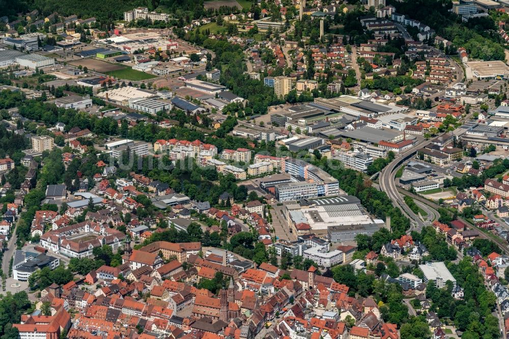 Luftbild Villingen-Schwenningen - Industrie- und Gewerbegebiet In Villingen in Villingen-Schwenningen im Bundesland Baden-Württemberg, Deutschland