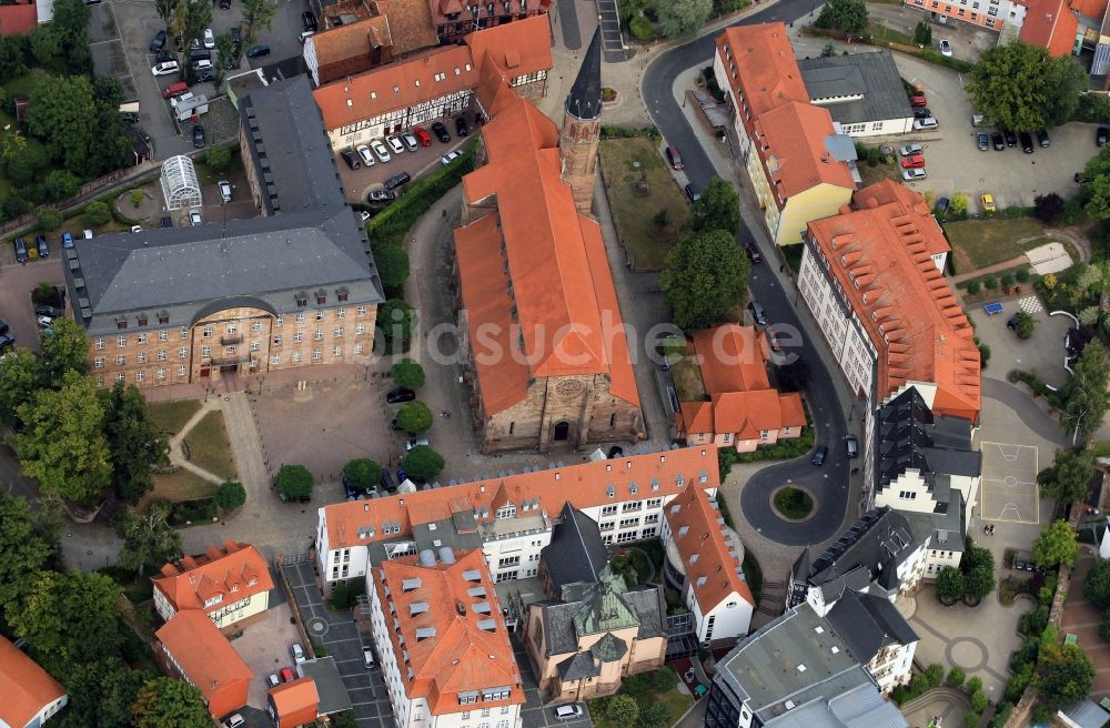 Heilbad Heiligenstadt von oben - Innenstadt von Heilbad Heiligenstadt in Thüringen