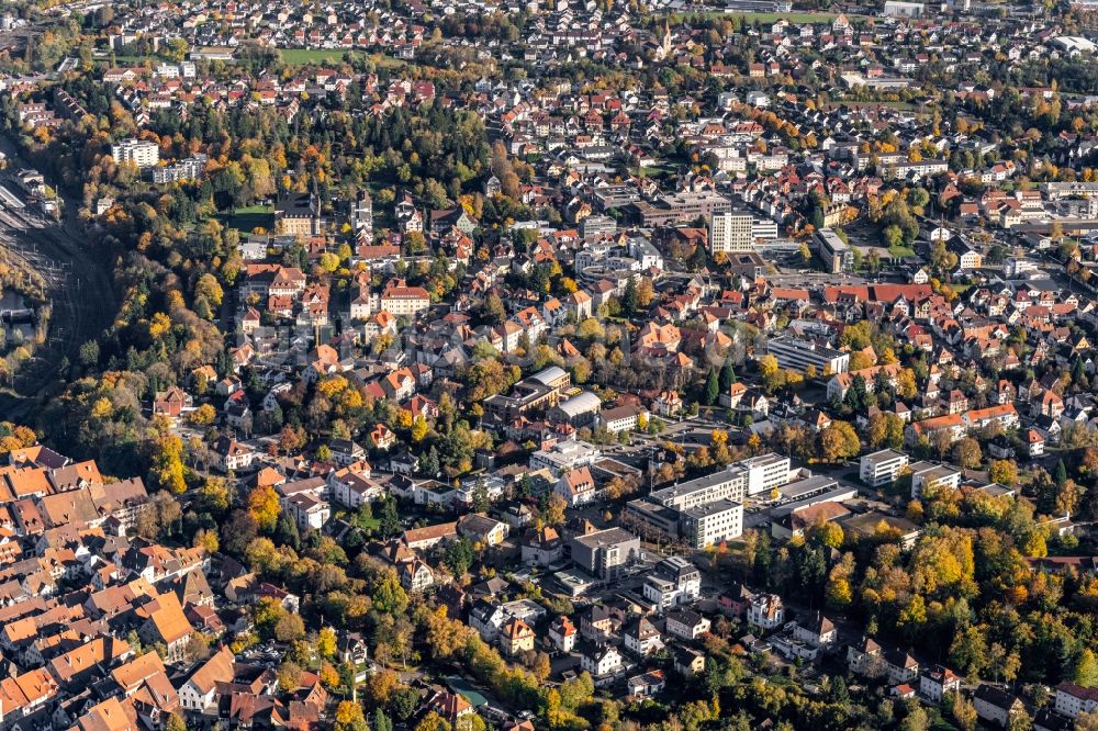 Luftbild Rottweil - Innenstadt in Rottweil im Bundesland Baden-Württemberg, Deutschland