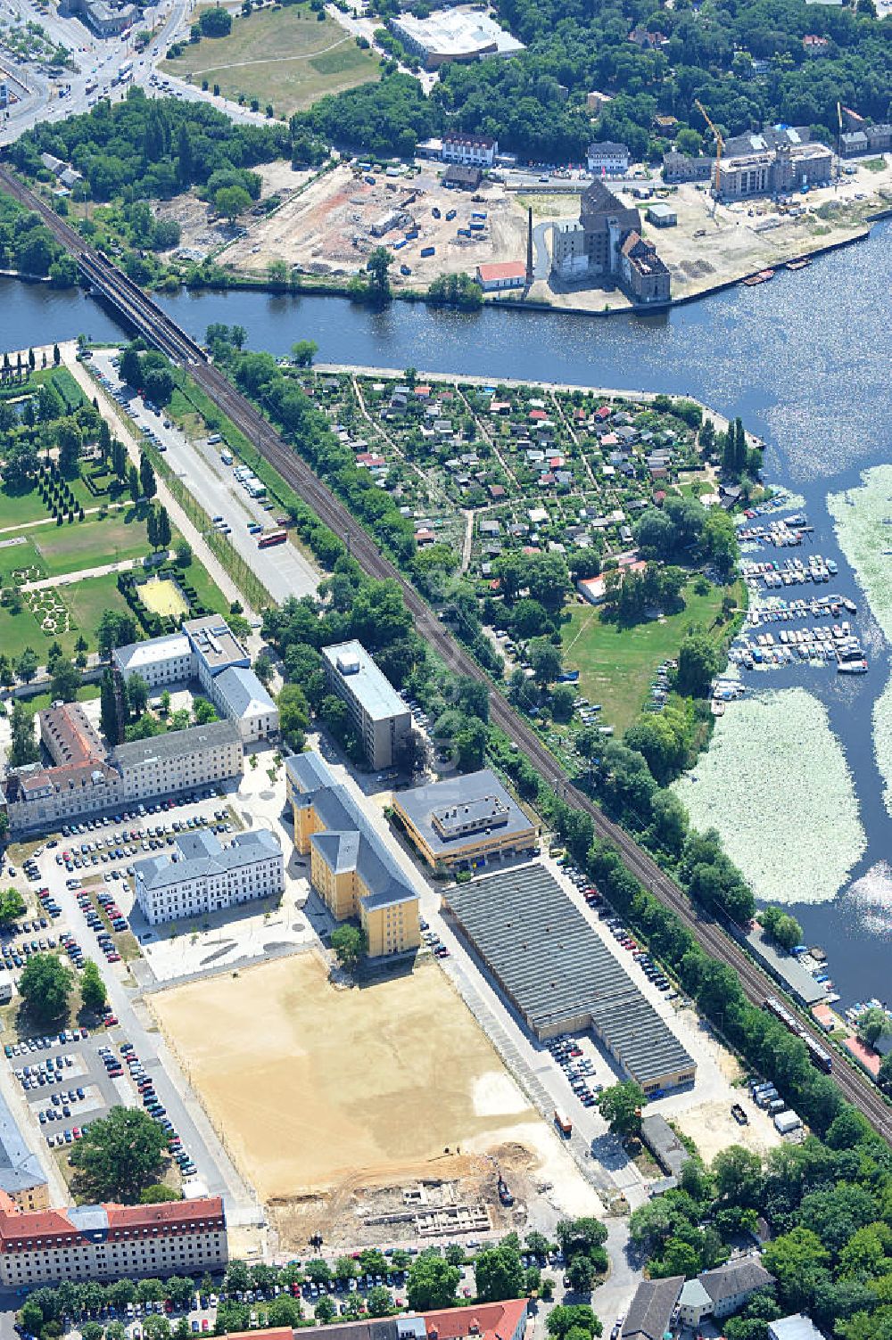 Luftbild Potsdam - Innenstadtbereich an der Henning-von-Treskow-Straße / Hoffbauerstraße / Dortusstraße in Potsdam