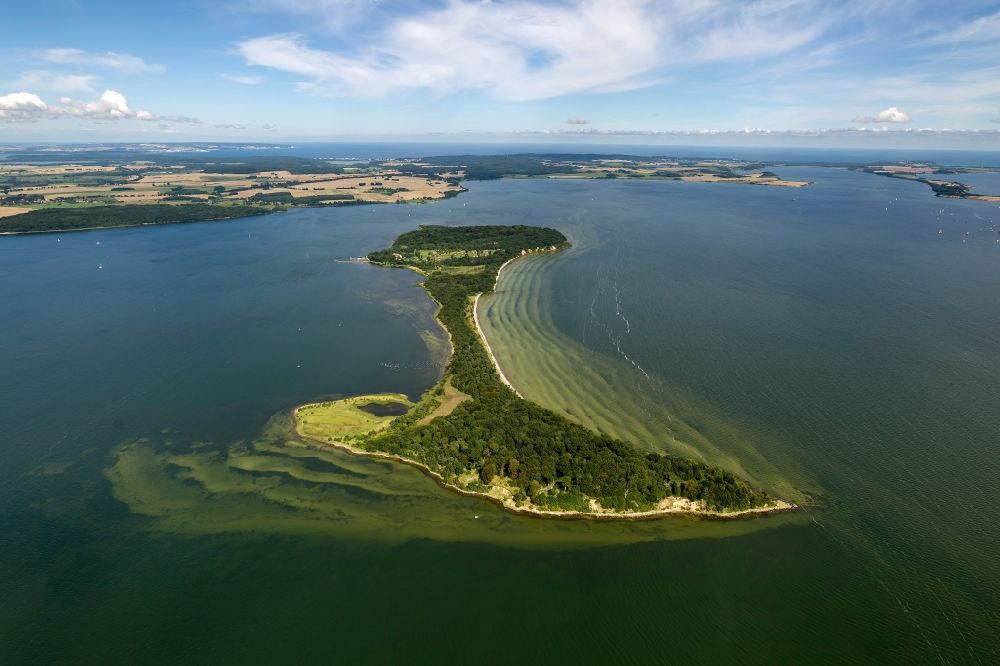 Luftaufnahme Putbus - Insel Vilm im Bundesland Mecklenburg-Vorpommern