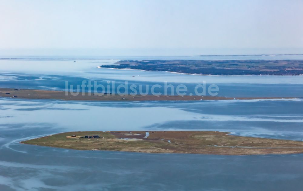 Luftbild Gröde - Inselgruppe im Nationalpark Wattenmeer in Gröde im Bundesland Schleswig-Holstein, Deutschland
