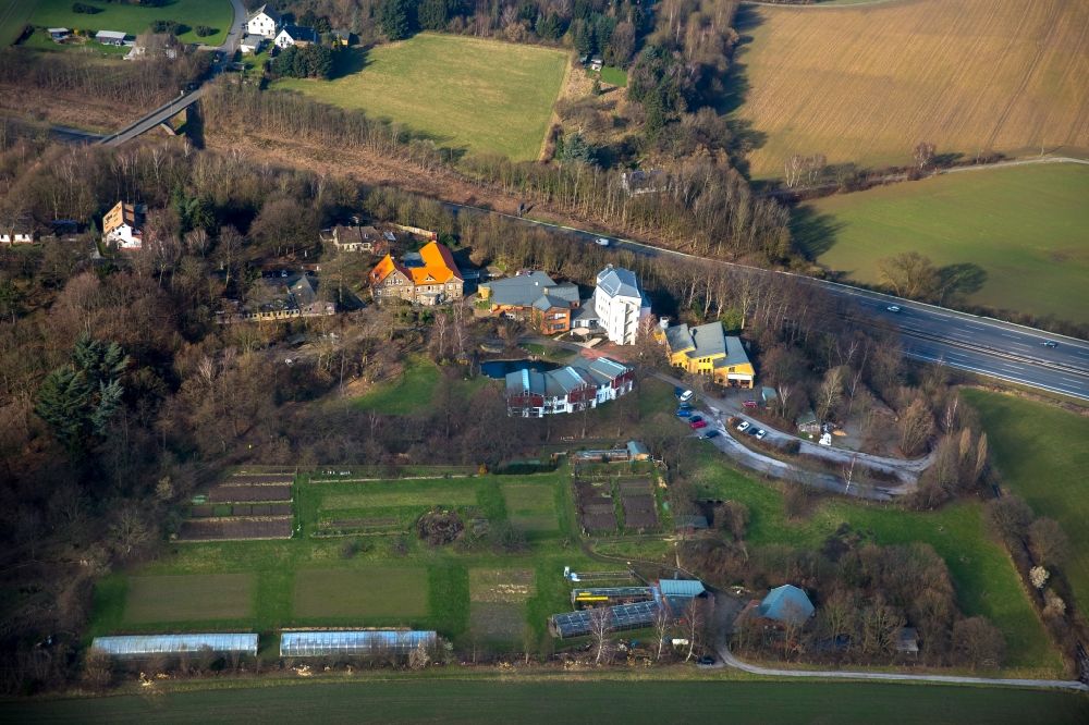 Luftaufnahme Witten - Institut für Waldorf-Pädagogik in Witten im Bundesland Nordrhein-Westfalen