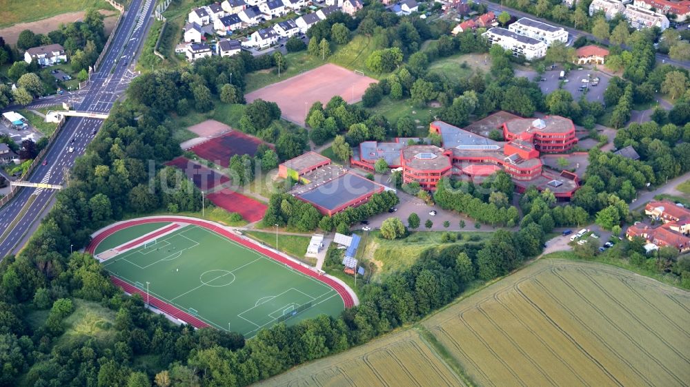 Luftbild Bonn - Integrierte Gesamtschule Bonn Beuel in Bonn im Bundesland Nordrhein-Westfalen, Deutschland