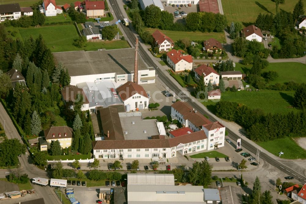 Luftaufnahme Bodelshausen - Joma-Politec Kunststofftechnik GmbH in Bodelshausen im Bundesland Baden-Württemberg, Deutschland