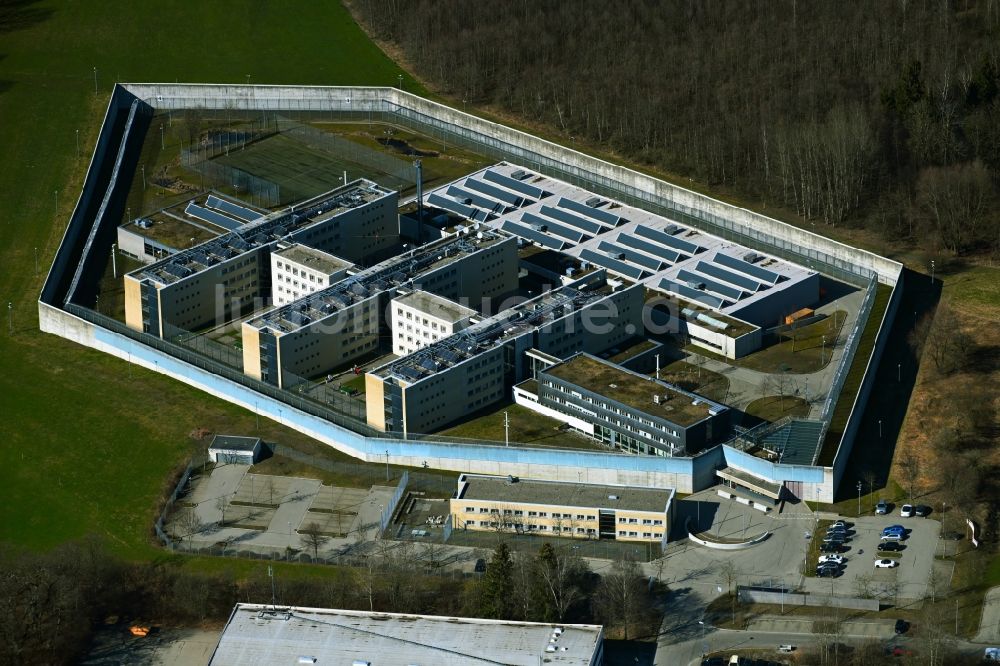 Luftbild Kempten (Allgäu) - Justizvollzugsanstalt JVA in Kempten (Allgäu) im Bundesland Bayern, Deutschland