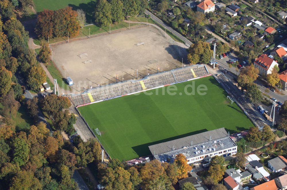 Potsdam von oben - Karl-Liebknecht-Stadion