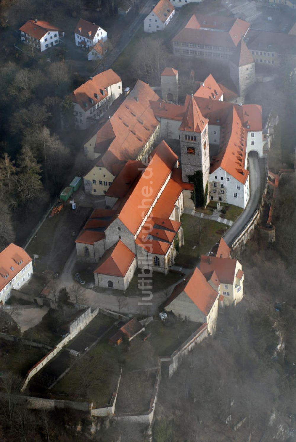 Luftbild Kastl - Kastl Blick auf das Kloster Kastl