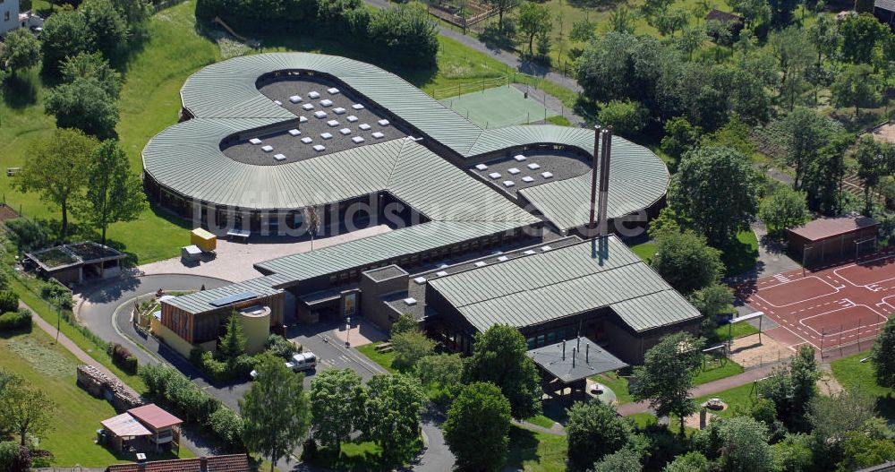 Luftbild Fuchsstadt - Katharinen-Schule Fuchsstadt
