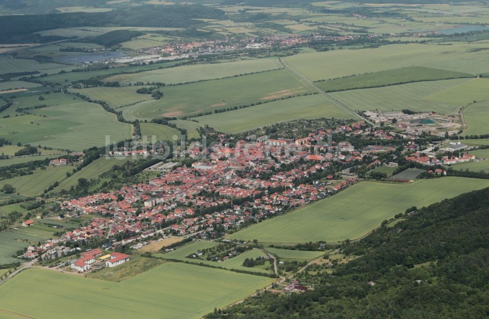 Kelbra (Kyffhäuser) aus der Vogelperspektive: Kelbra im Bundesland Sachsen-Anhalt