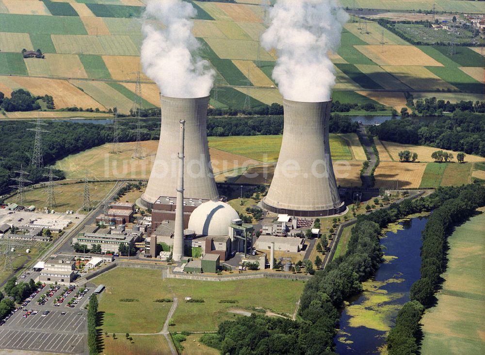 Luftbild Grafenrheinfeld - Kernkraftwerk Grafenrheinfeld