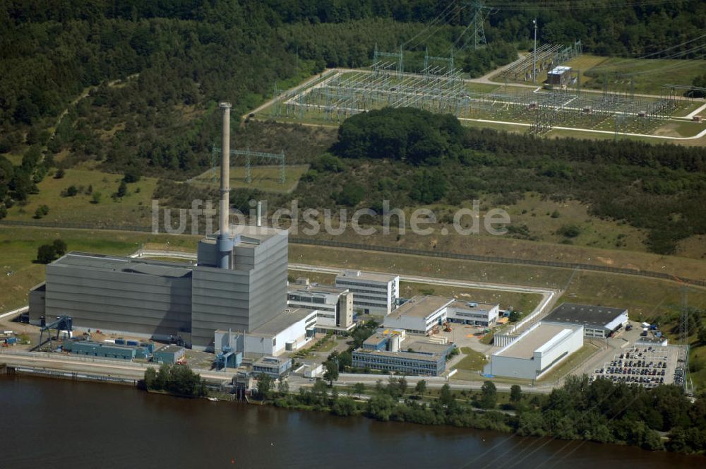 Luftbild Krümmel - Kernkraftwerk Krümmel