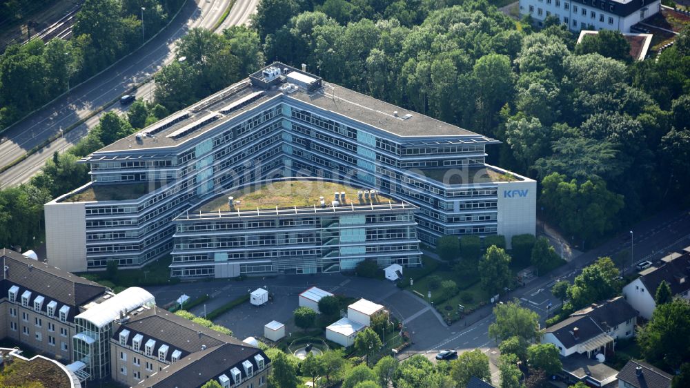 Luftaufnahme Bonn - KfW Bankengruppe in Bonn im Bundesland Nordrhein-Westfalen, Deutschland