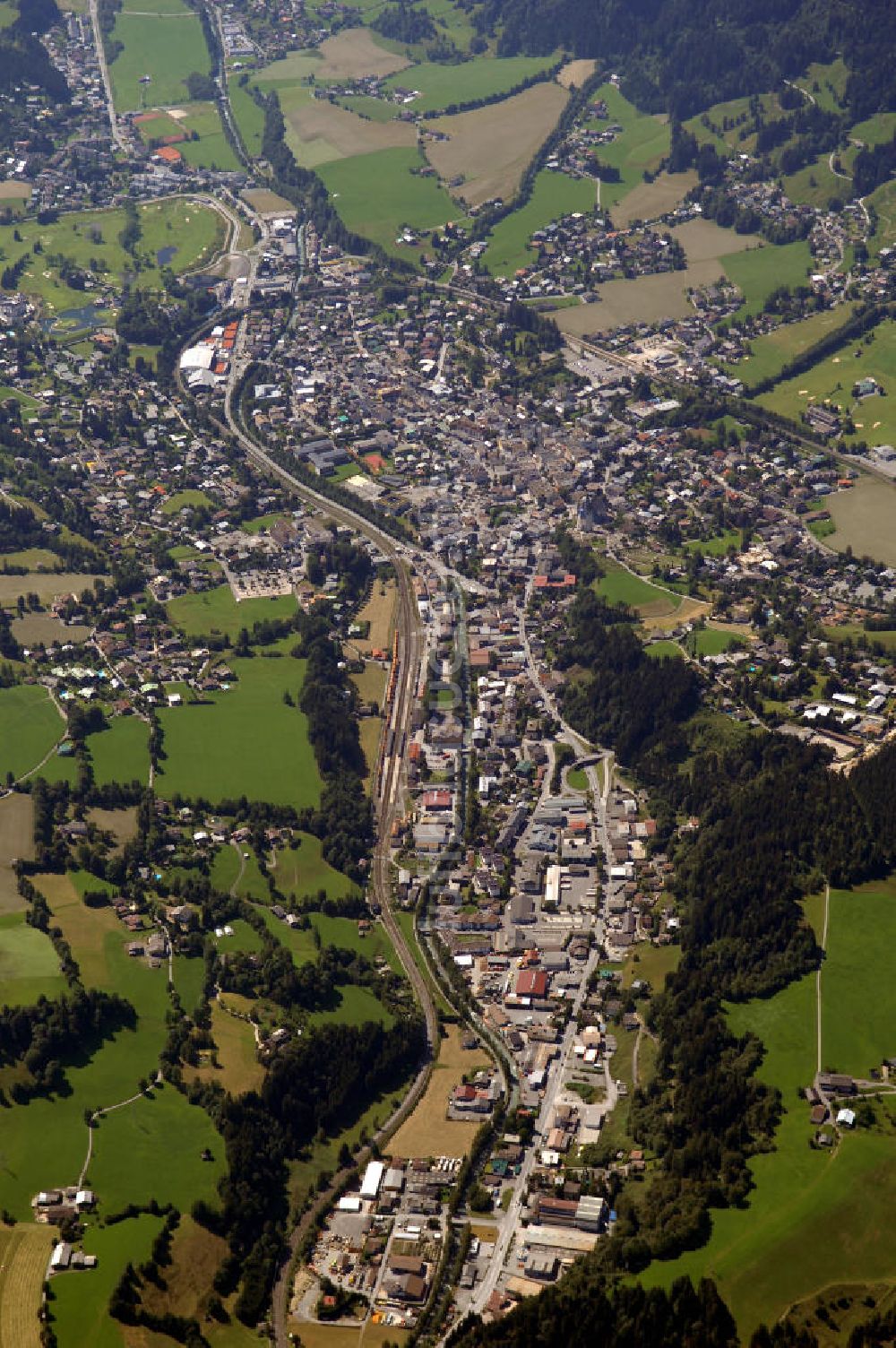 Luftaufnahme Kitzbühel - Kitzbühel