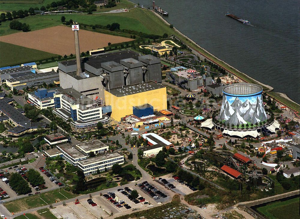 Luftbild Kalkar - KKW / AKW Kalkar in Nordrhein-Westfalen / NRW