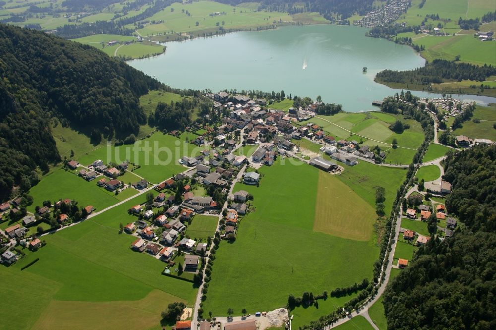 Luftbild Walchsee - Klinik und Therapiezentrum Lymphödemklinik Wittlinger in Walchsee in Tirol, Österreich