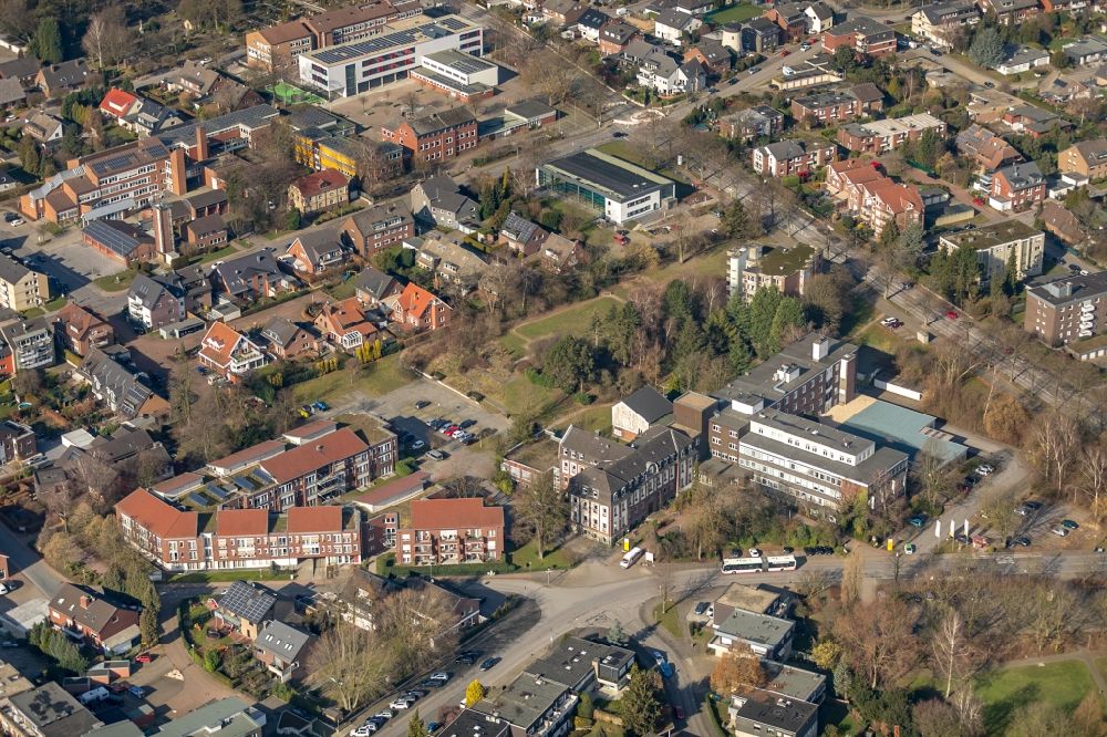 Luftbild Kirchhellen - Klinikgelände des Krankenhauses St. Antonius-Krankenhaus in Kirchhellen im Bundesland Nordrhein-Westfalen, Deutschland